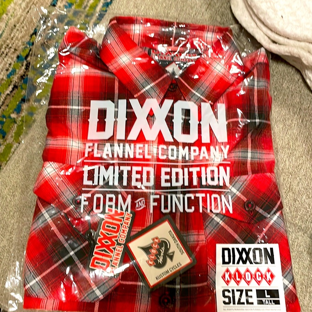 Dixxon Klock 2021 flannel BNIB